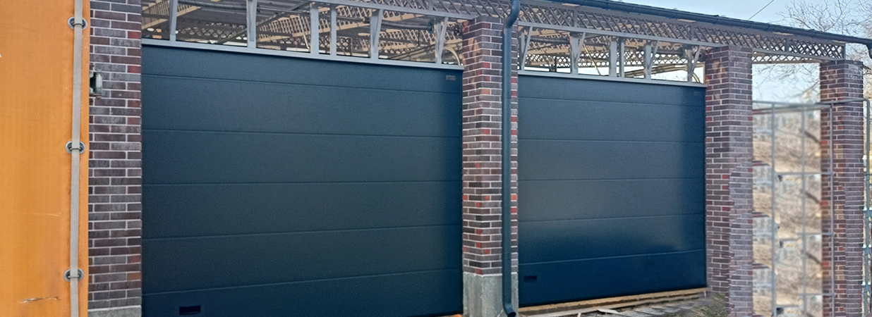 Секционные ворота под ключ в Черкесске